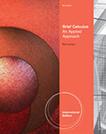 International: Brief Calculus an Applied Approach 9e